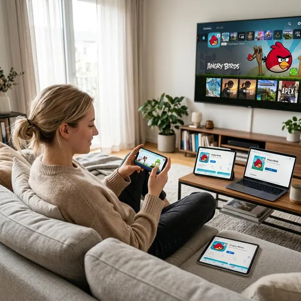 How did Angry Birds grow into a global franchise?