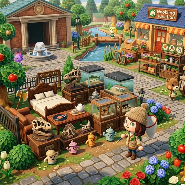 Main Museum Collectibles in New Leaf