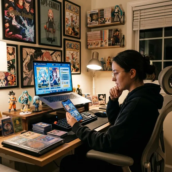anime collecting games