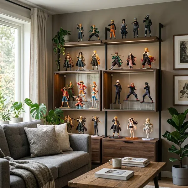 How to Organize an Anime Figure Collection Shelf