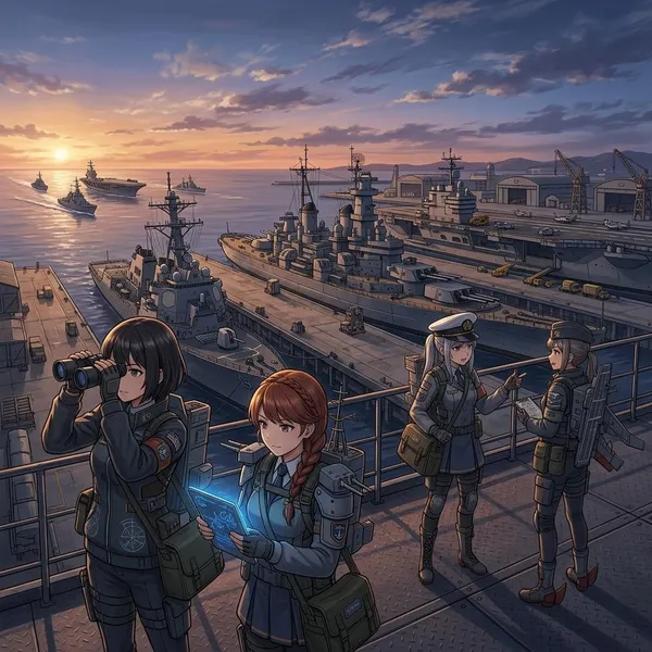 anime like kantai collection
