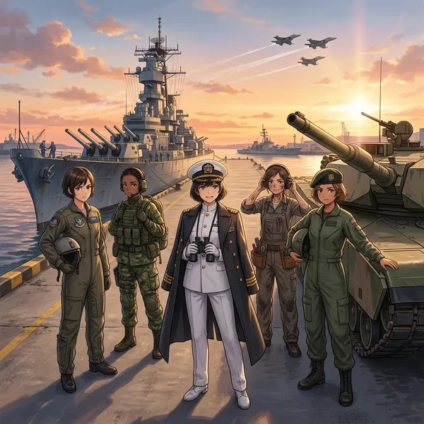 What other military-girl anime are worth watching?
