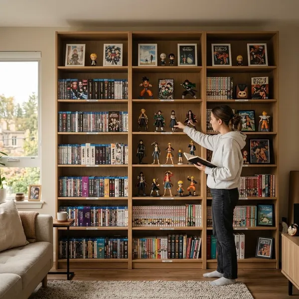 anime shelf collection