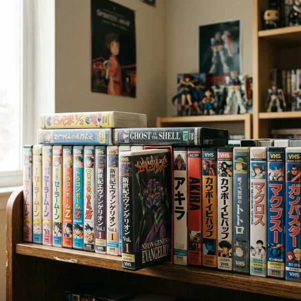 anime vhs collection