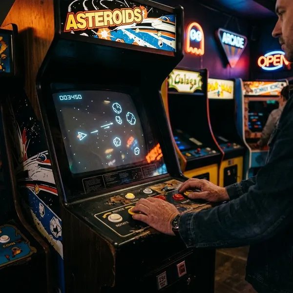 asteroids video game
