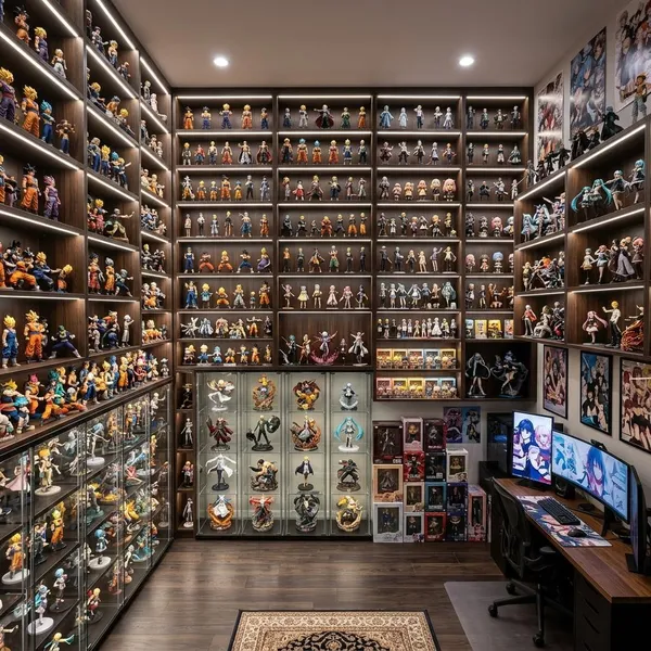 biggest anime figure collection
