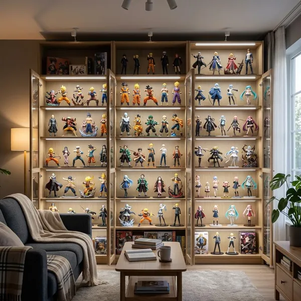 How to make an anime figure display look better