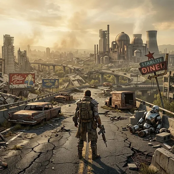 What makes the Fallout world unique?