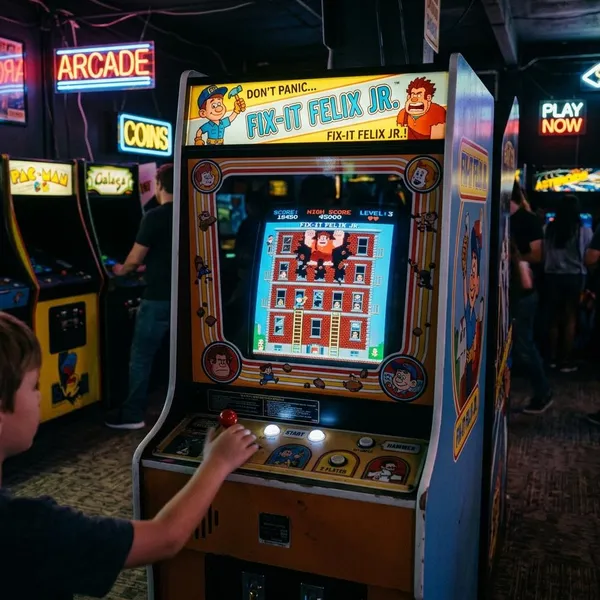 Where did Fix-It Felix Jr. come from?