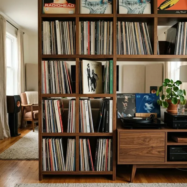 Why vinyl records should be stored upright