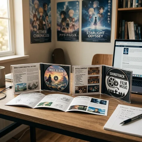 Key Differences Between Image Albums and Soundtracks