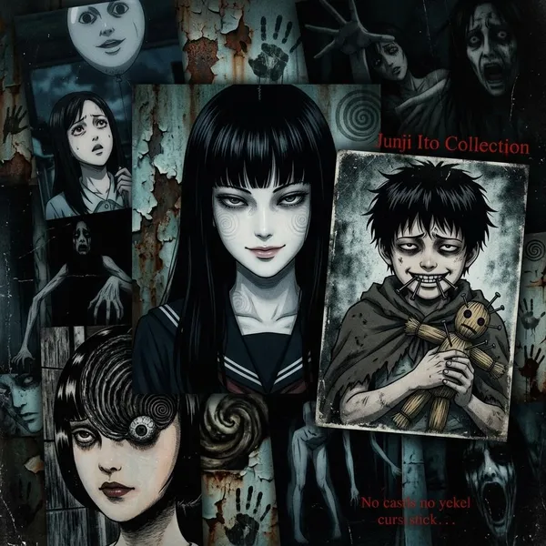 junji ito collection anime characters