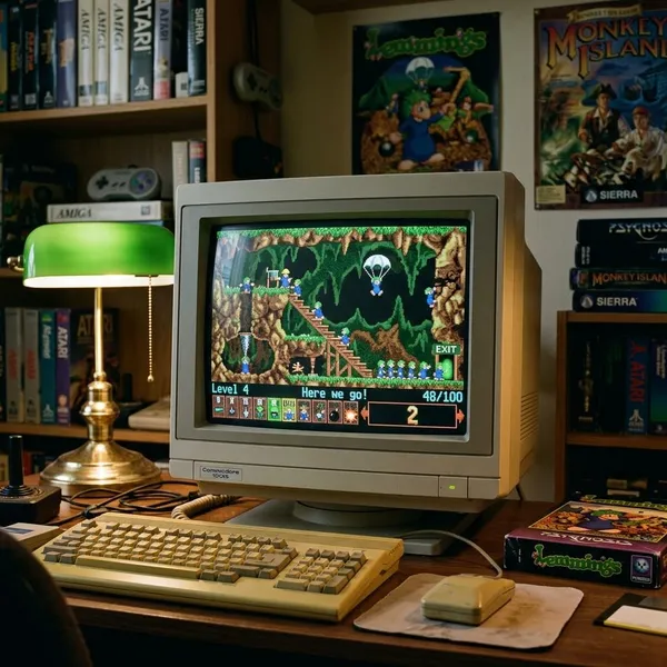 How does Lemmings gameplay work?