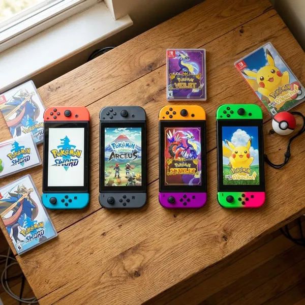 Which Pokemon games are spin-offs?