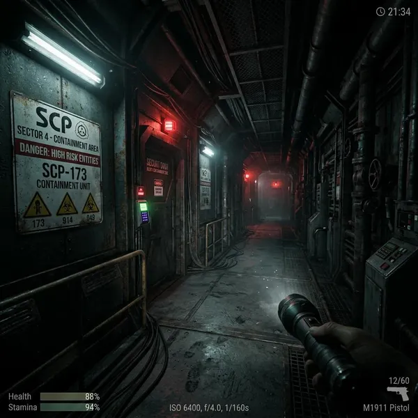 scp containment breach video game