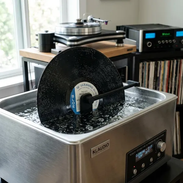 Best solution for ultrasonic record cleaning