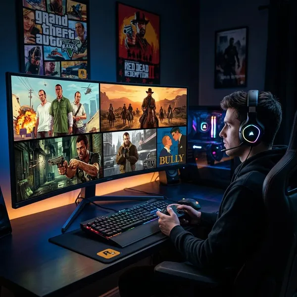 What makes Rockstar games stand out?