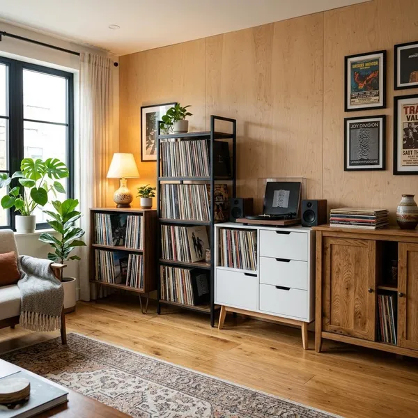 How to Size a Vinyl Record Storage Cabinet