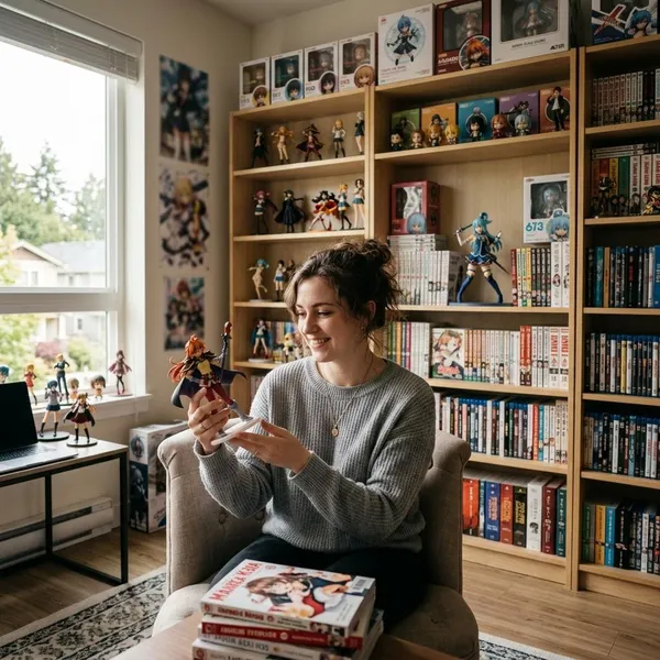 Why do people collect anime figures?
